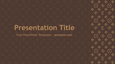 louis vuitton ppt template